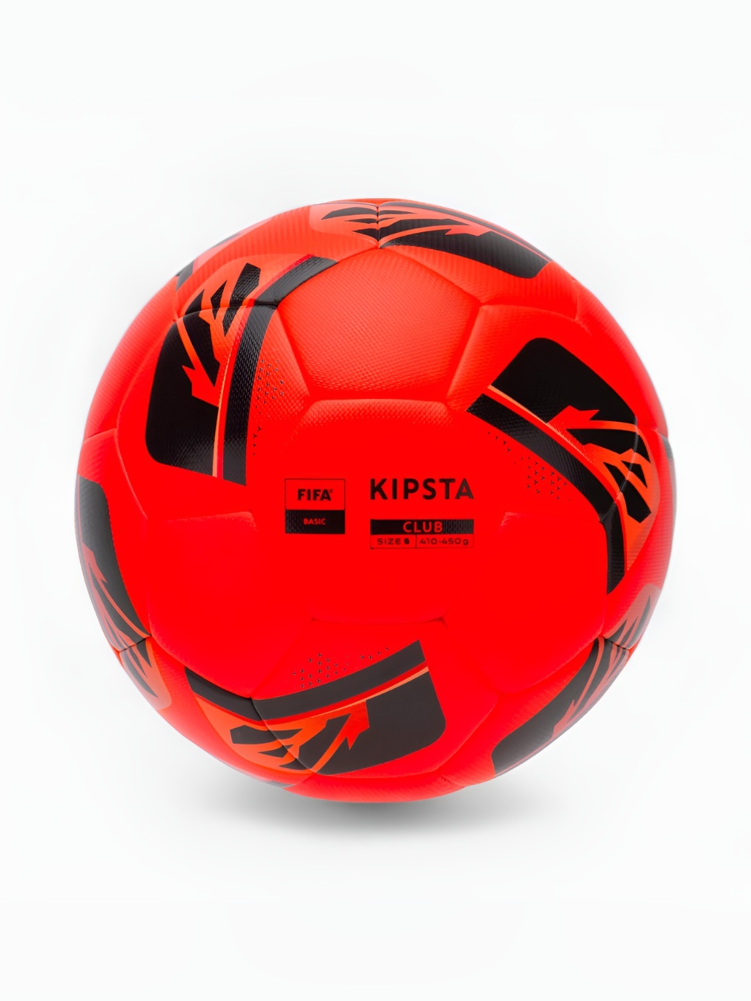 

Kipsta By Decathlon Red FIFA Basic Club Hybrid Football Size 5