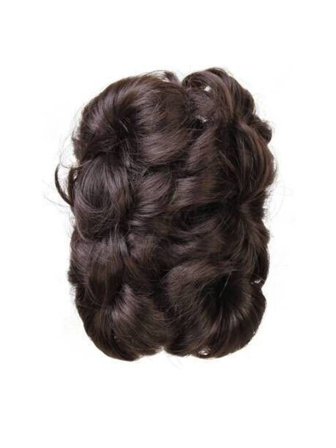 

camola deva Wavy Clip-In Hair Extension - 6 Inch - Natural Brown