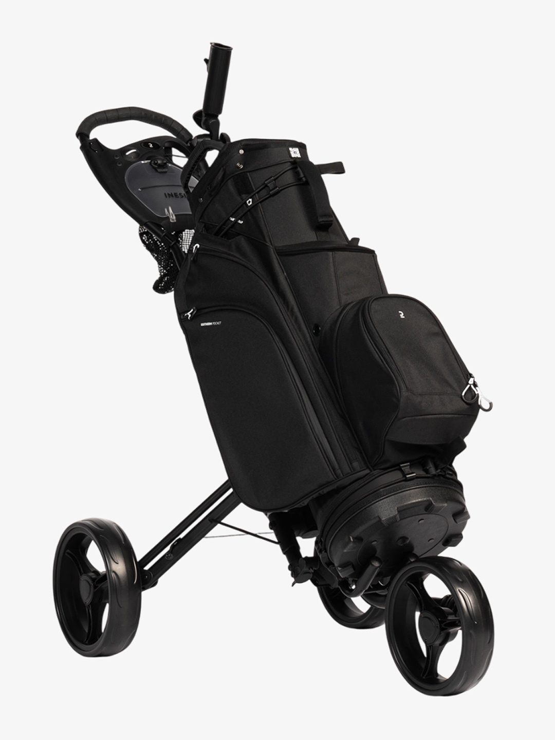 

Inesis By Decathlon Golf Trolly Bag, Black