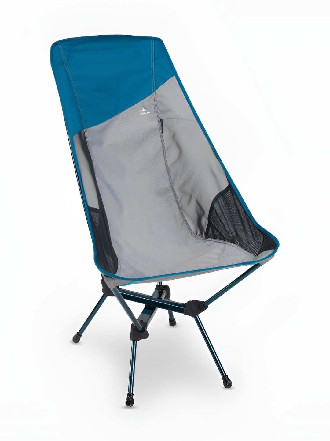 

Quechua By Decathlon Blue & Grey Camping Folding Chair