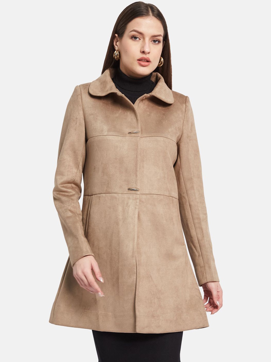 

METTLE Single-Breasted Overcoats, Brown