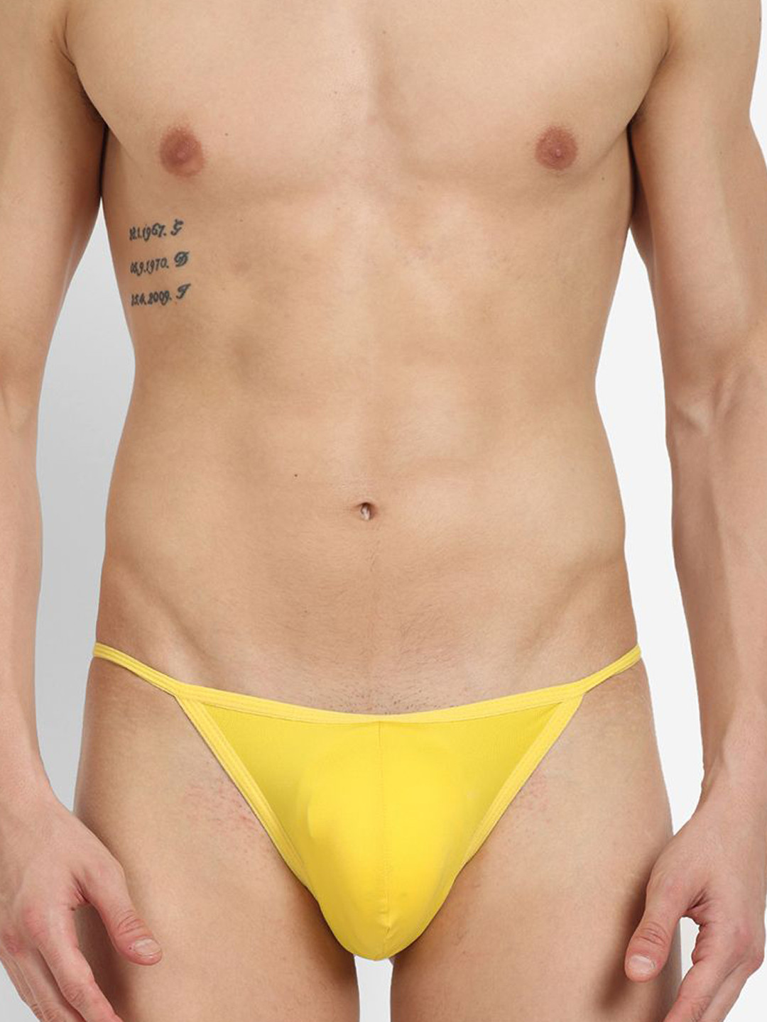 

La Intimo Low Rise Thongs Briefs ILISL016YW, Yellow