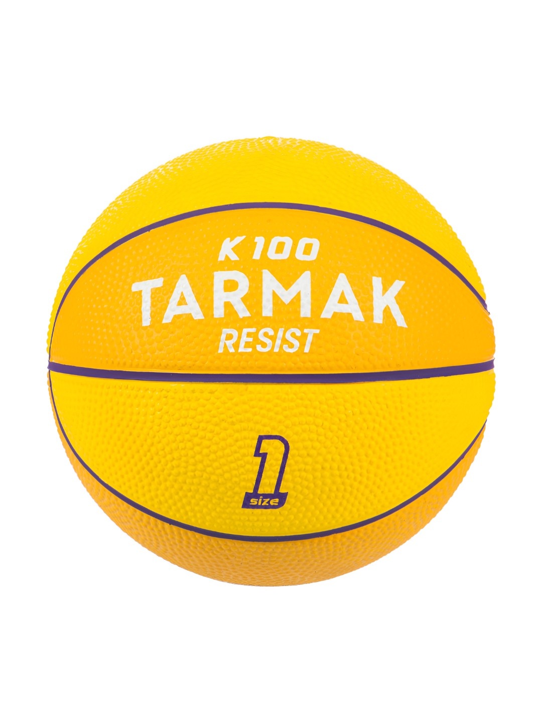 

TARMAK By Decathlon K100 Printed Basket Ball, Yellow