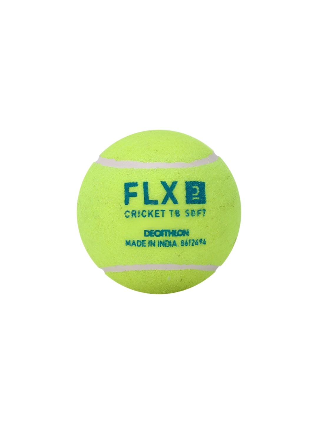 

FLX By Decathlon Cricket Tennis Ball, Yellow