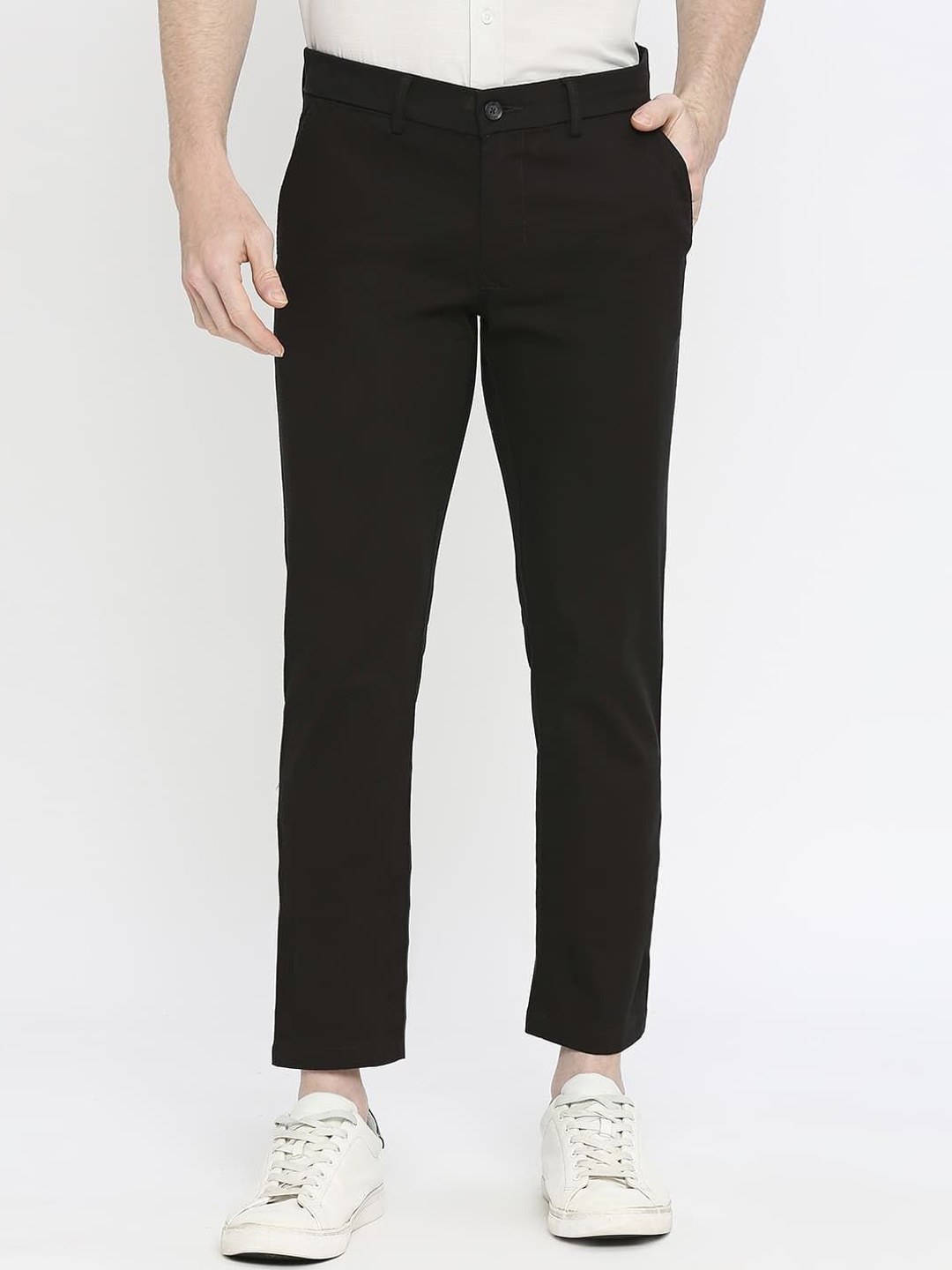 

Basics Men Comfort Trousers, Black