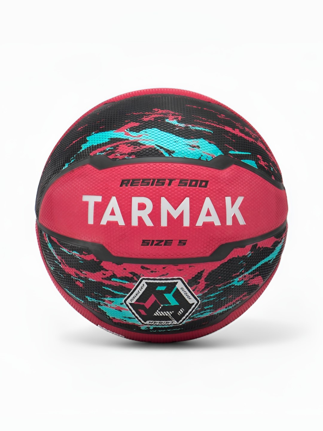 

TARMAK By Decathlon Printed Long Lasting Basket Ball, Pink