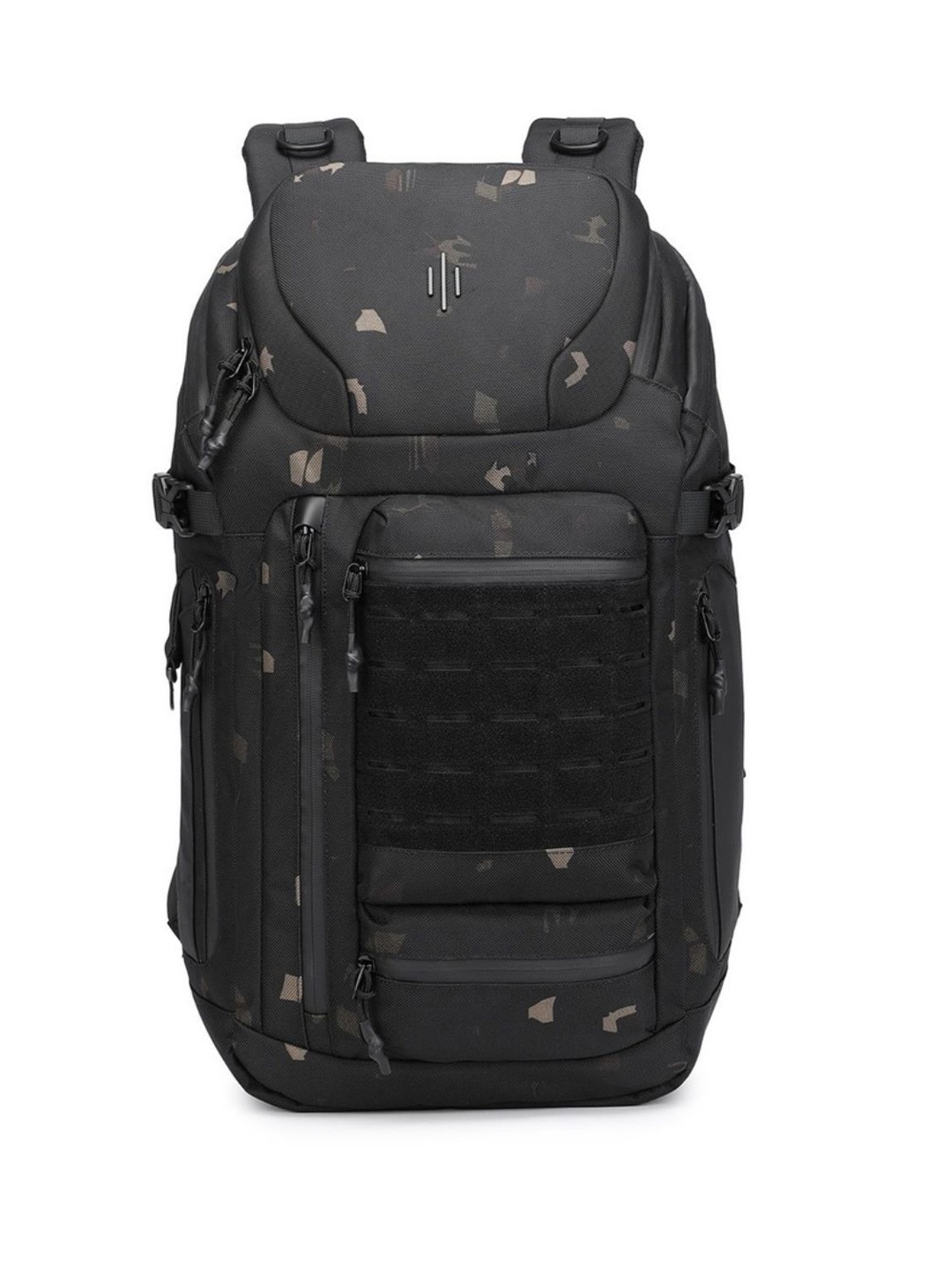 

OZUKO Unisex GREAT NOMAD Range Camo One Size Backpack, Black