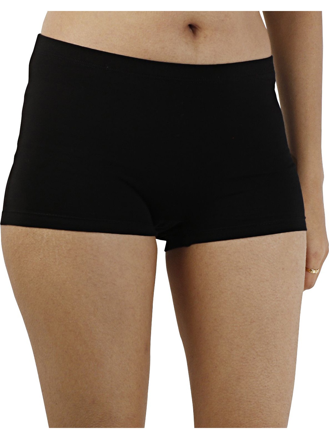 

Diving Deep Pack of 1 Cotton Boy Shorts Briefs, Black