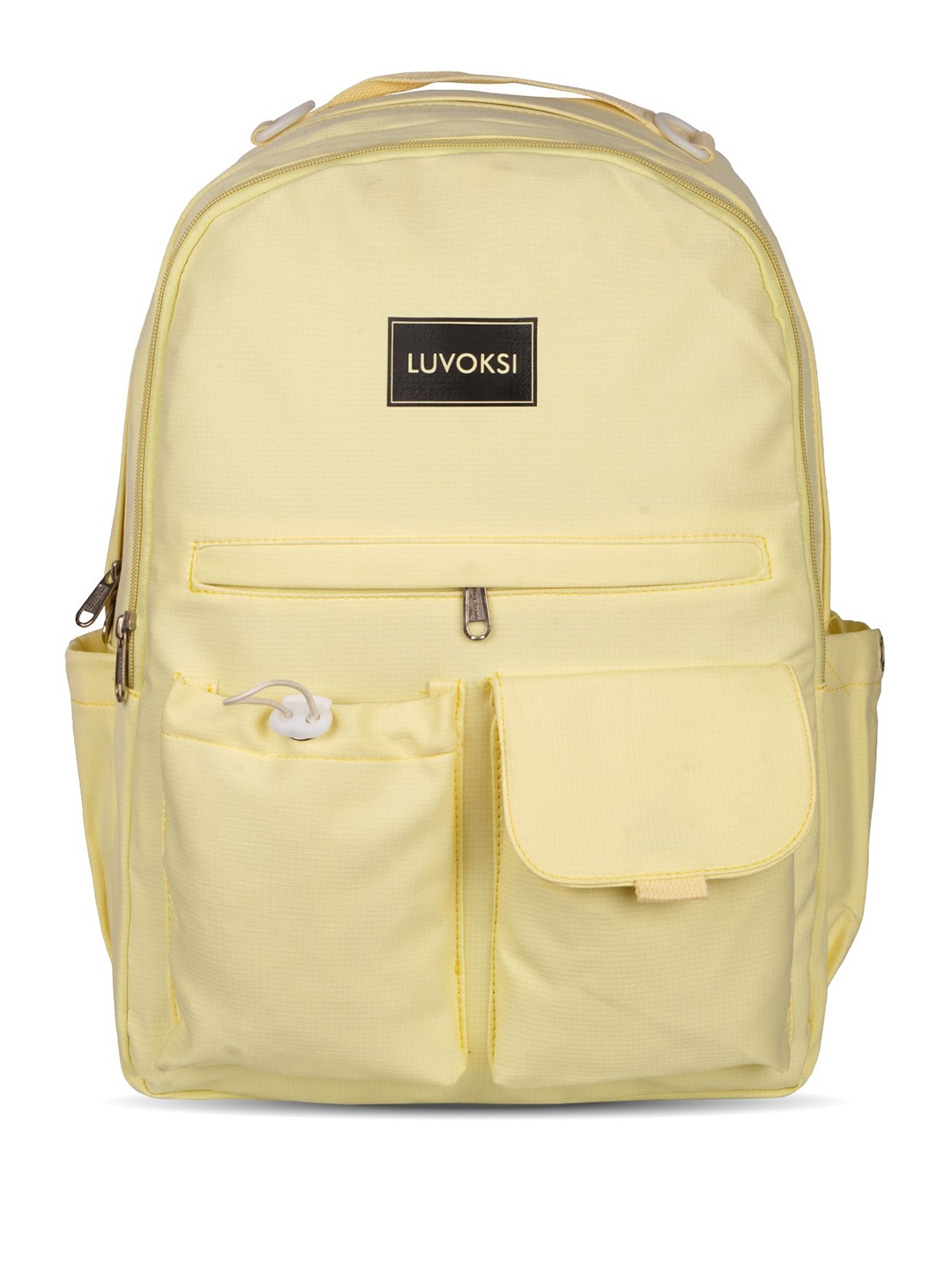 

Luvoksi Women Embroidered Backpack, Yellow