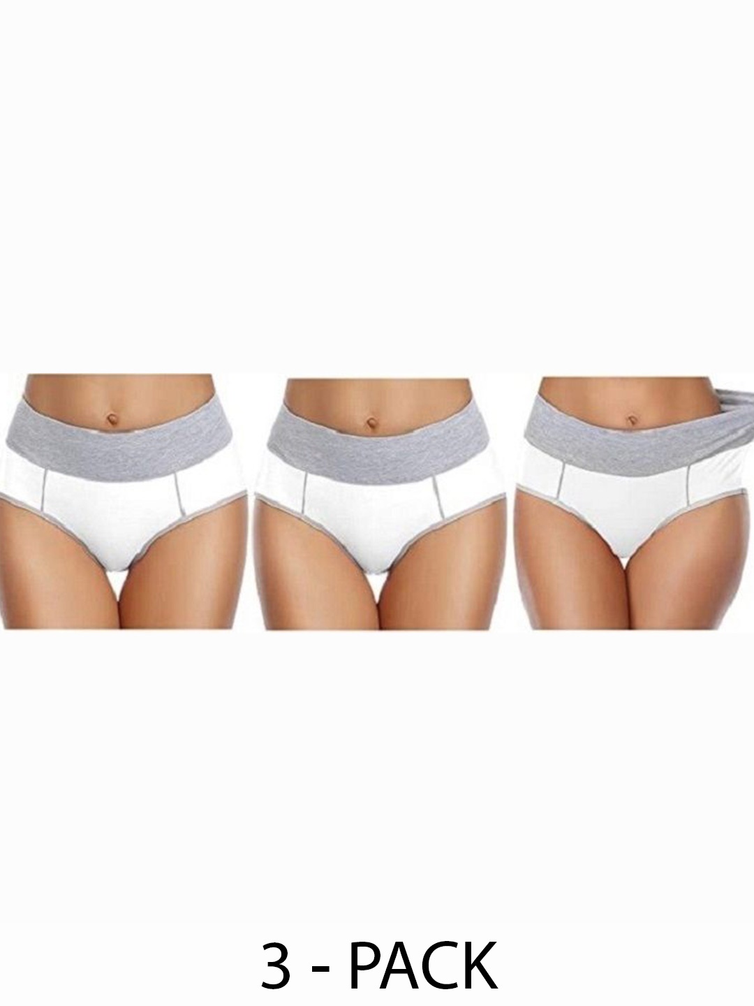 

Diving Deep Women Pack of 3 Cotton Assorted Hipster Briefs
