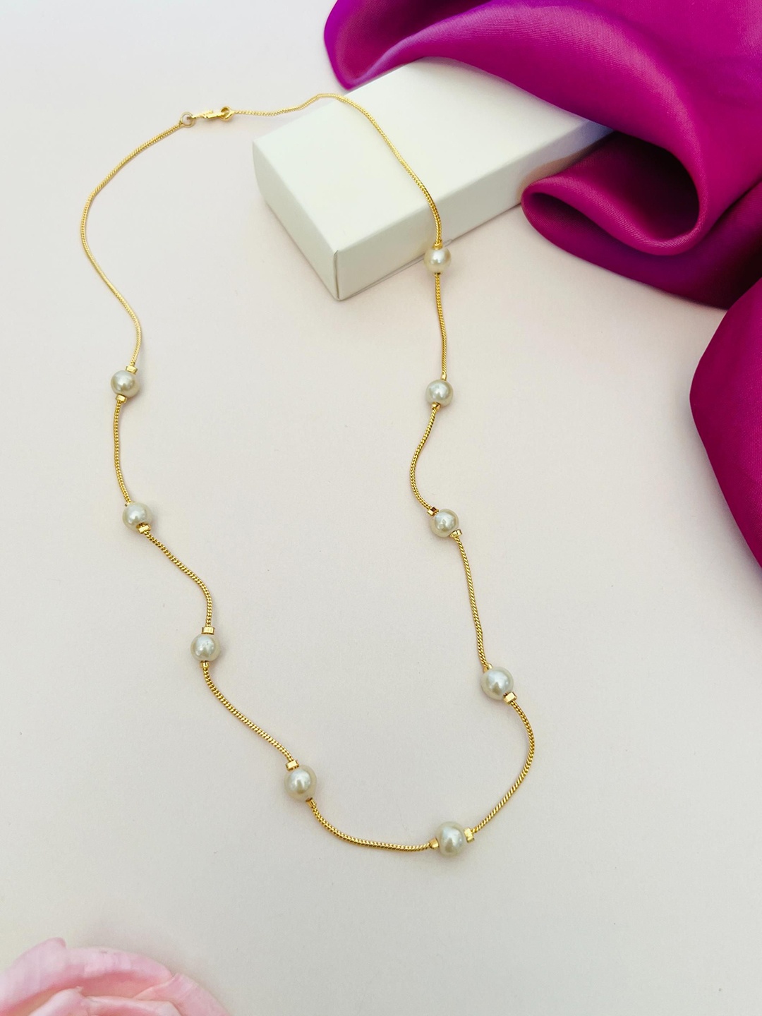 

Anouk Gold-Plated Beaded Chain
