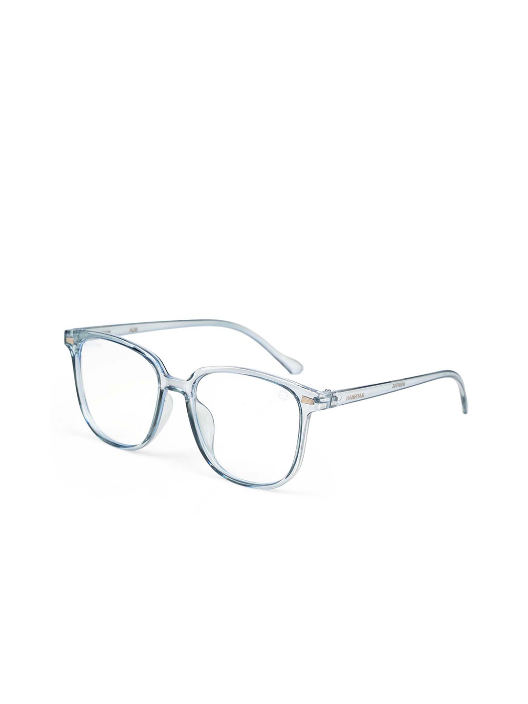 

HASHTAG EYEWEAR Unisex Full Rim Wayfarer Frames, Grey