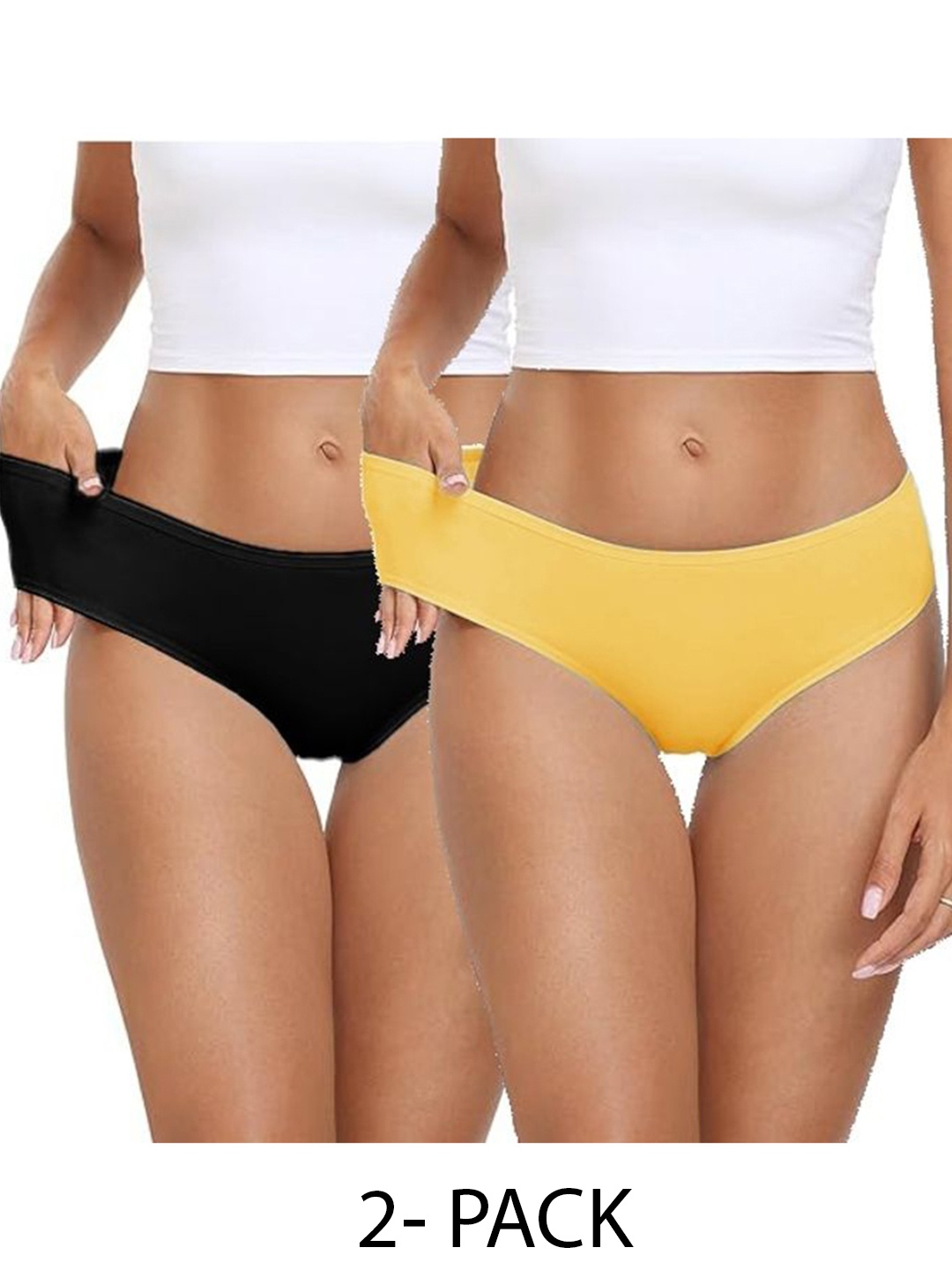 

Diving Deep Women Pack of 2 Hipster Briefs, Assorted