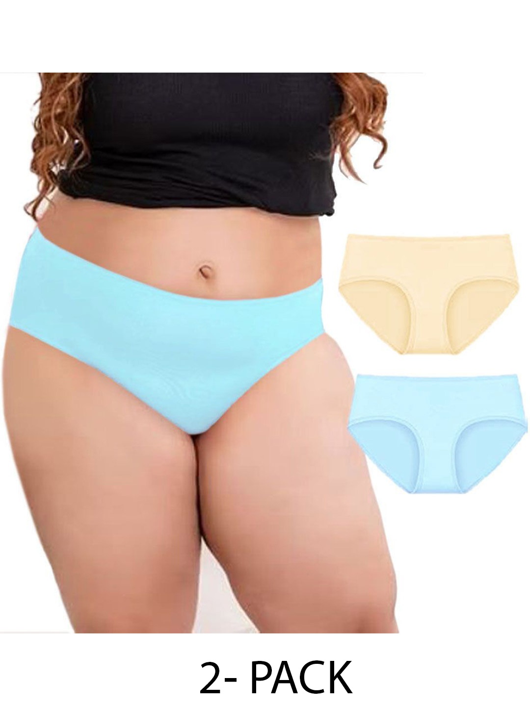 

Diving Deep Women Pack of 2 Hipster Briefs, Assorted