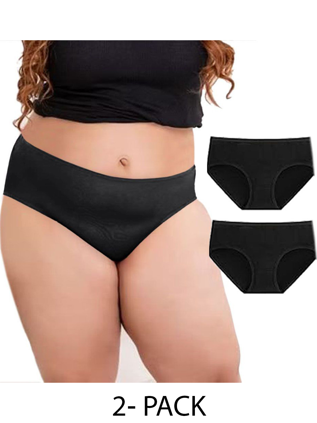 

Diving Deep Women Pack of 2 Hipster Briefs, Assorted