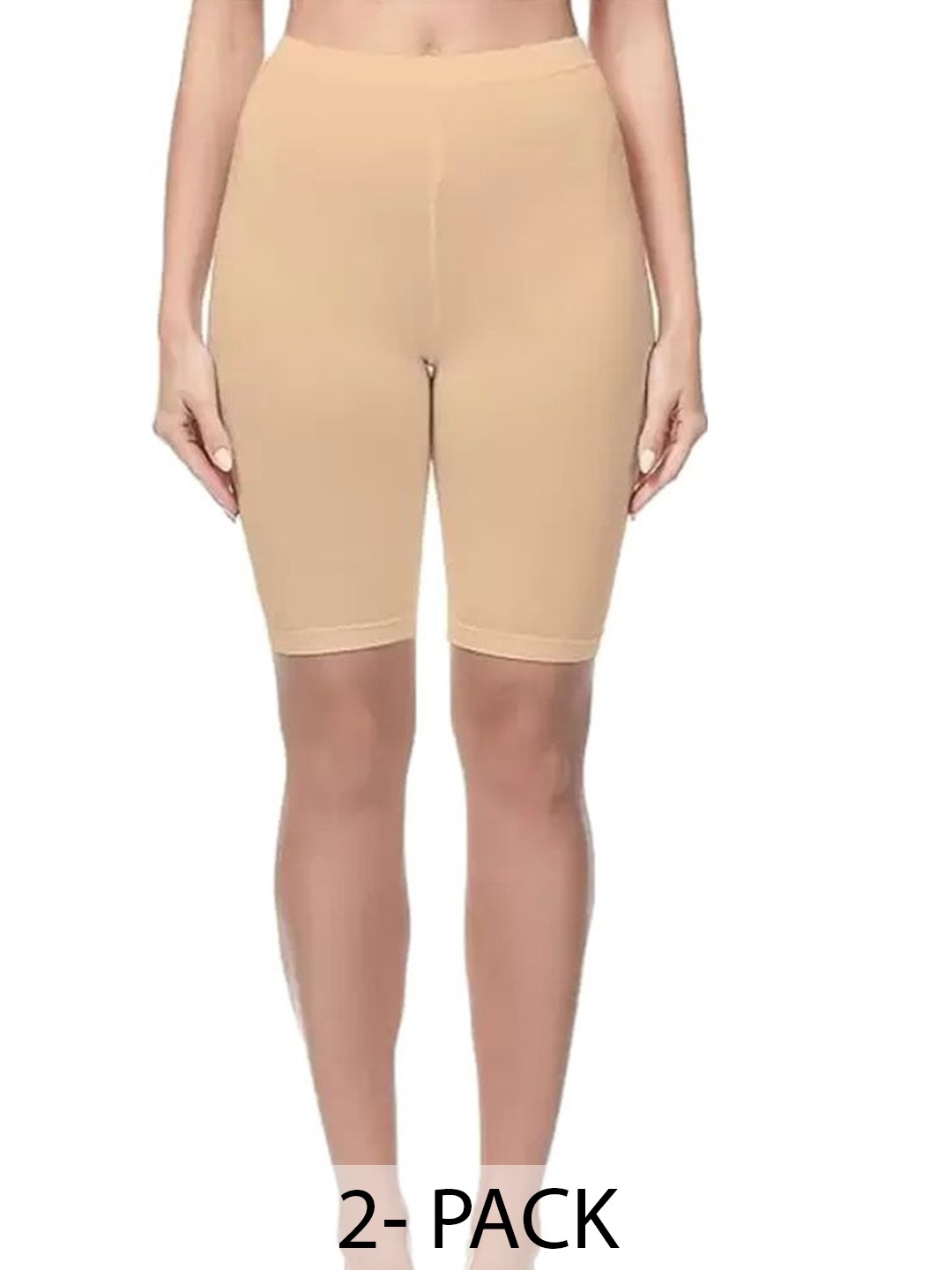 

Diving Deep Women Pack of 2 Boy Shorts Briefs, Beige