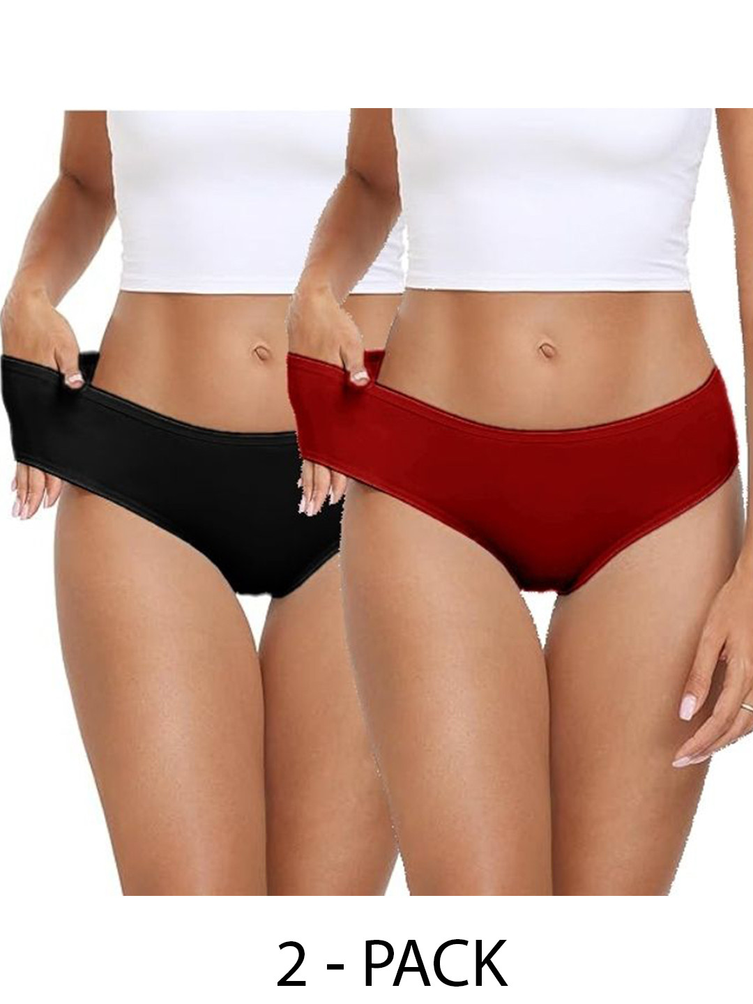 

Diving Deep Women Pack of 2 Hipster Briefs, Assorted