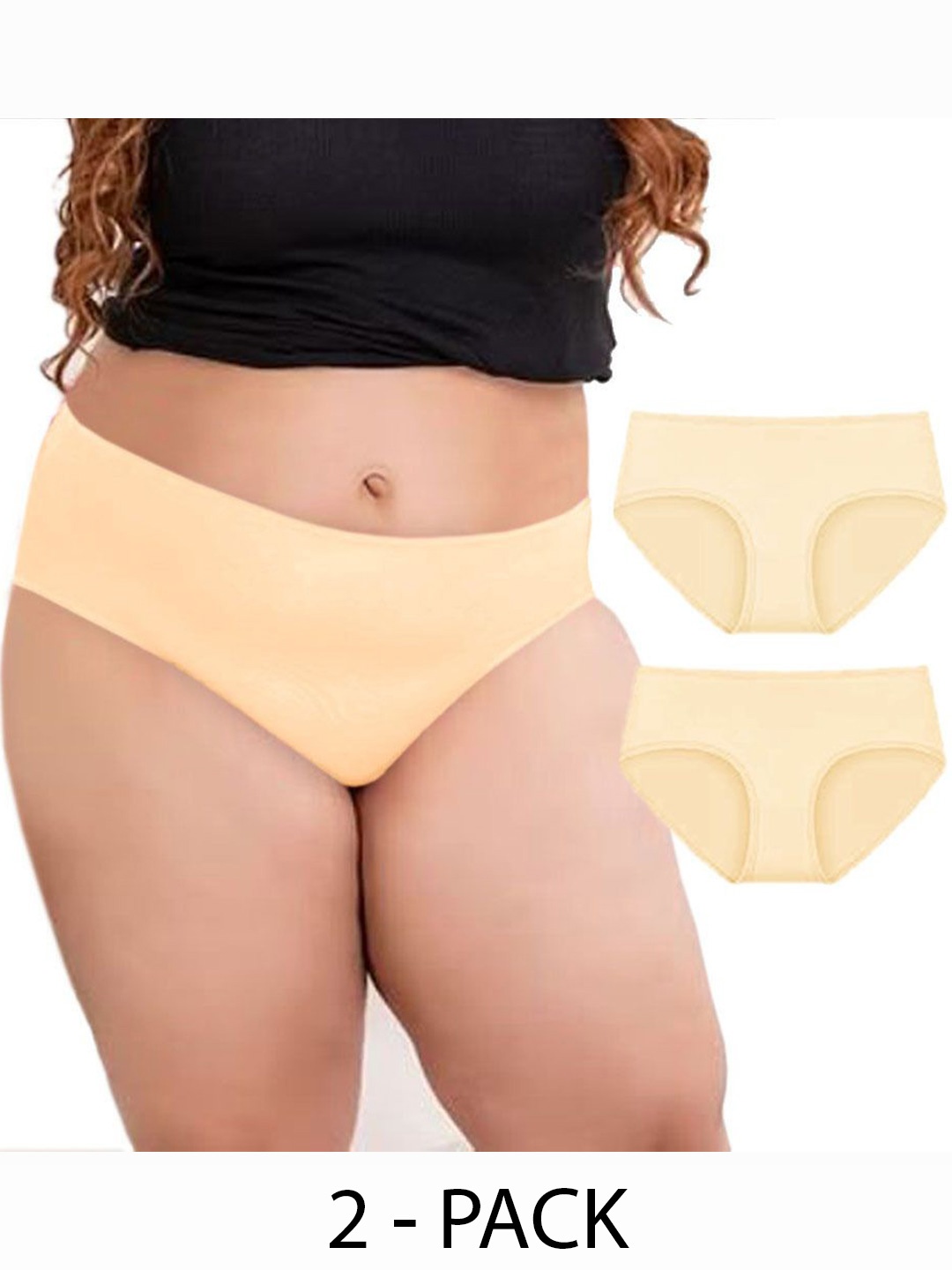 

Diving Deep Women Pack of 2 Hipster Briefs, Assorted