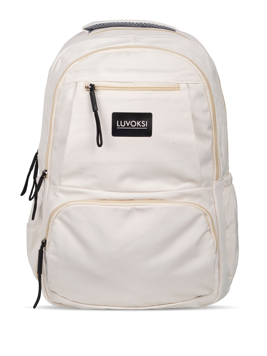 

Luvoksi Women Brand Logo Backpack, White