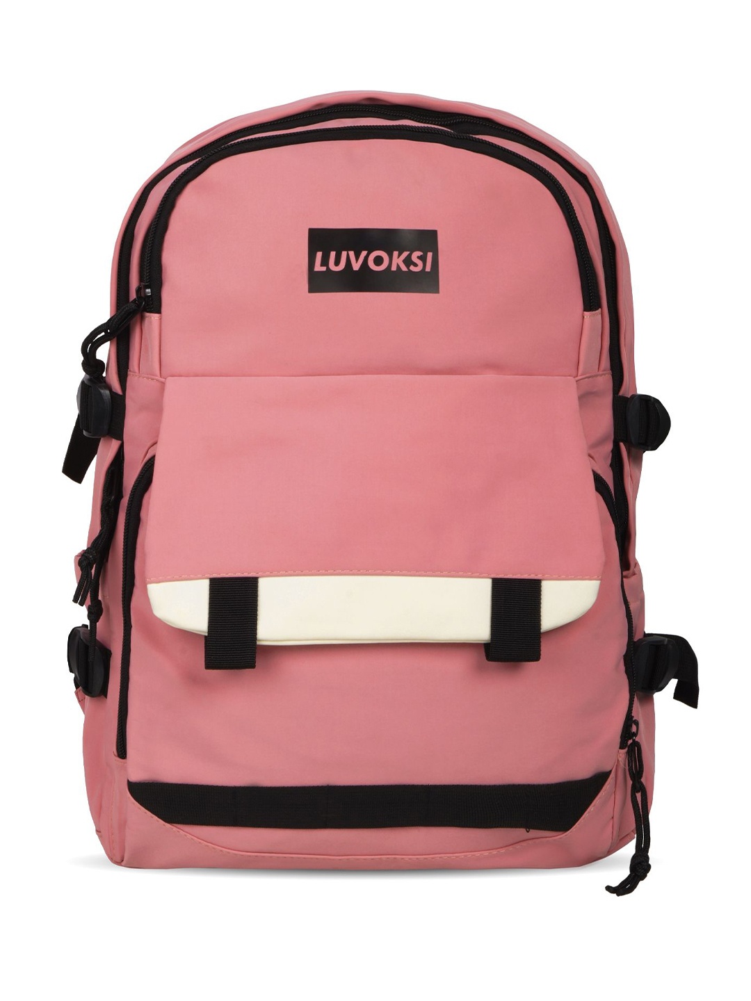 

Luvoksi Women Embroidered Backpack, Pink