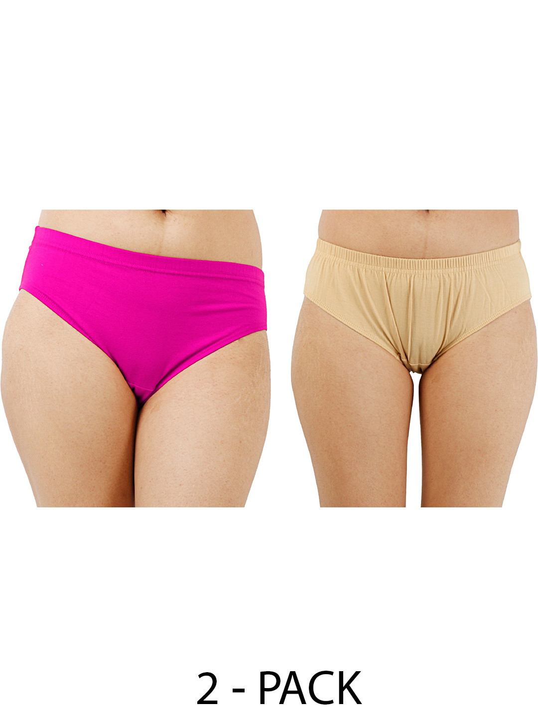 

Diving Deep Women Pack of 2 Cotton Hipster Briefs, Assorted