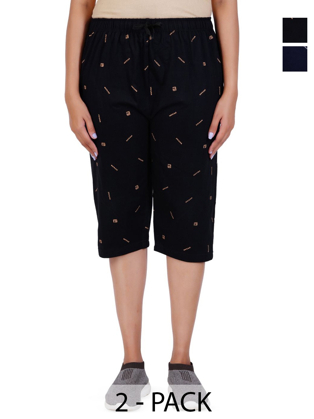 

GUIDE Women Capris, Black