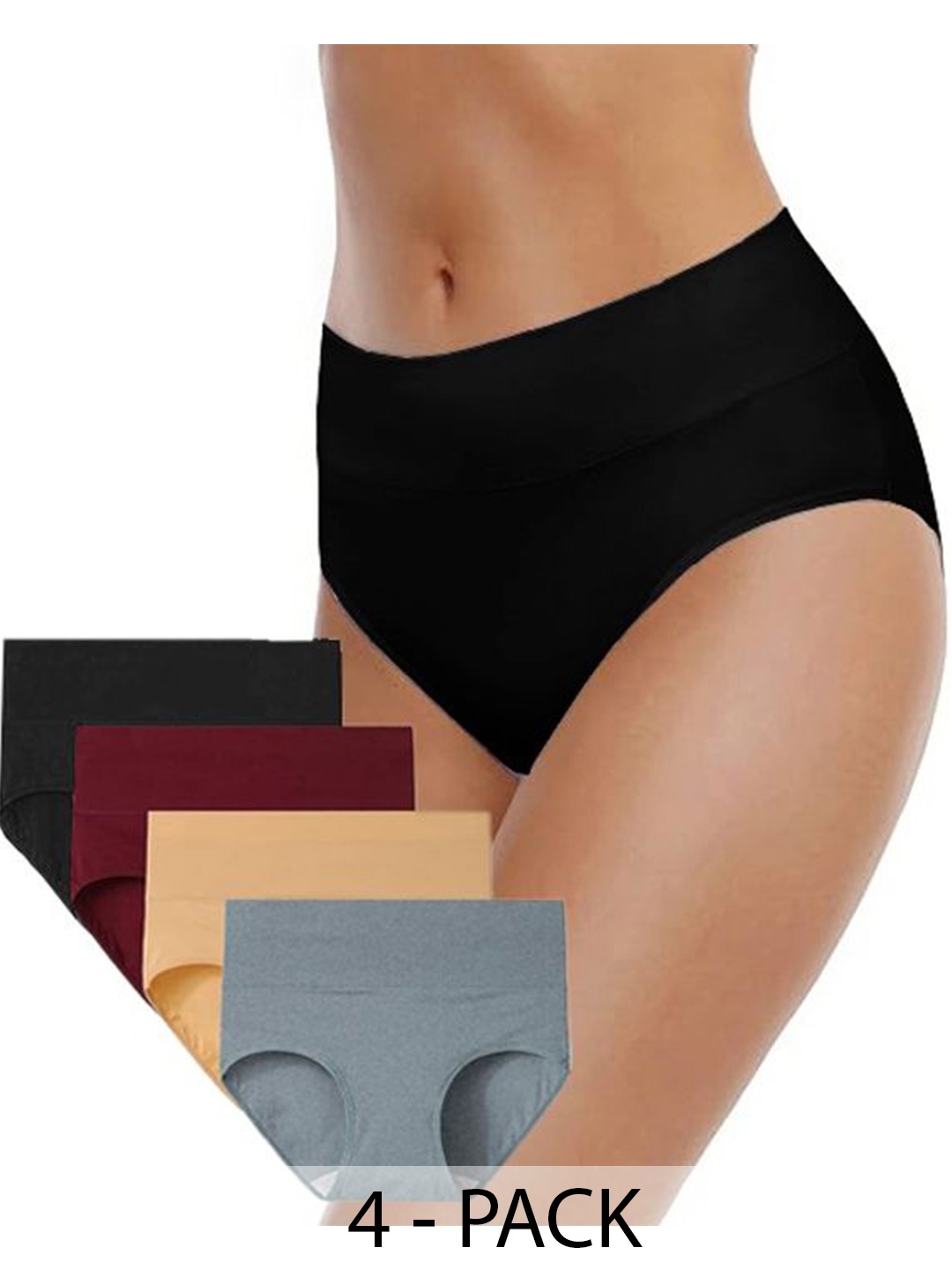 

Diving Deep Pack of 4 Hipster Briefs, Multi