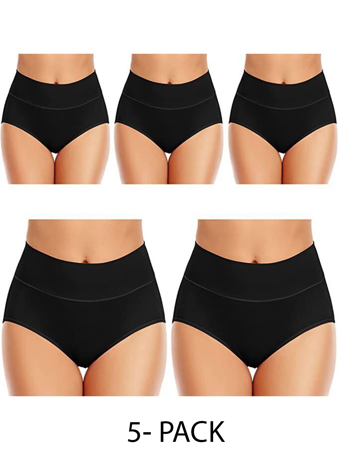 

Diving Deep Women Pack of 5 Hipster Briefs, Assorted