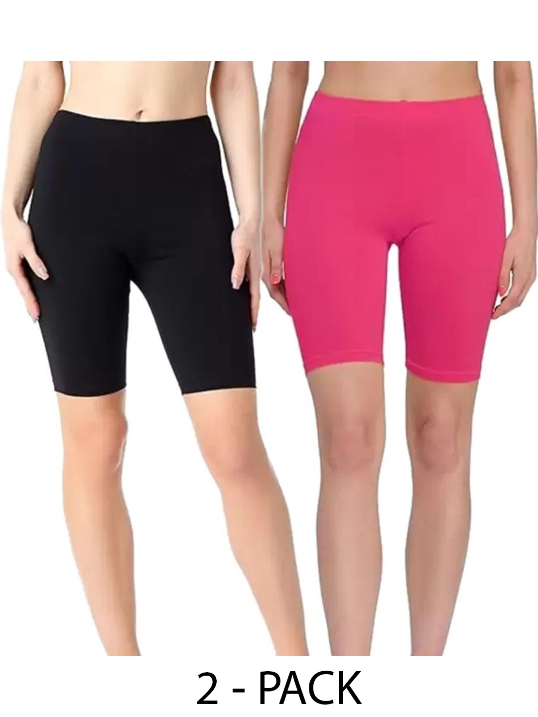 

Diving Deep Women Pack of 2 Cotton Boy Shorts Briefs, Assorted
