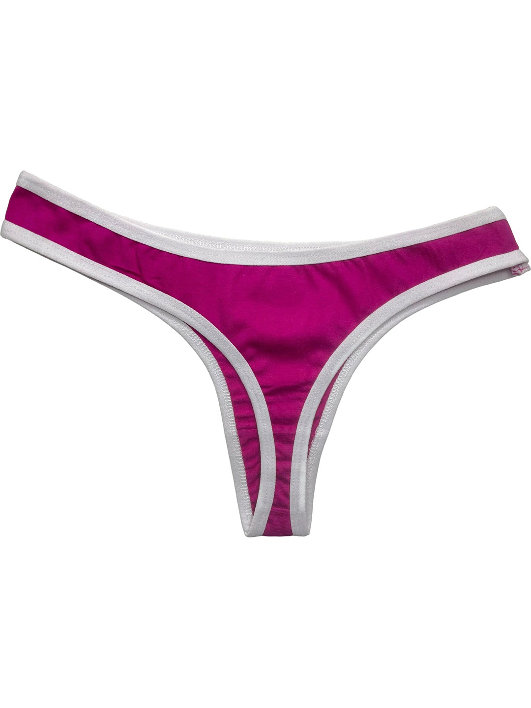 

Diving Deep Women Pack of 1 Cotton Thongs Briefs, Pink