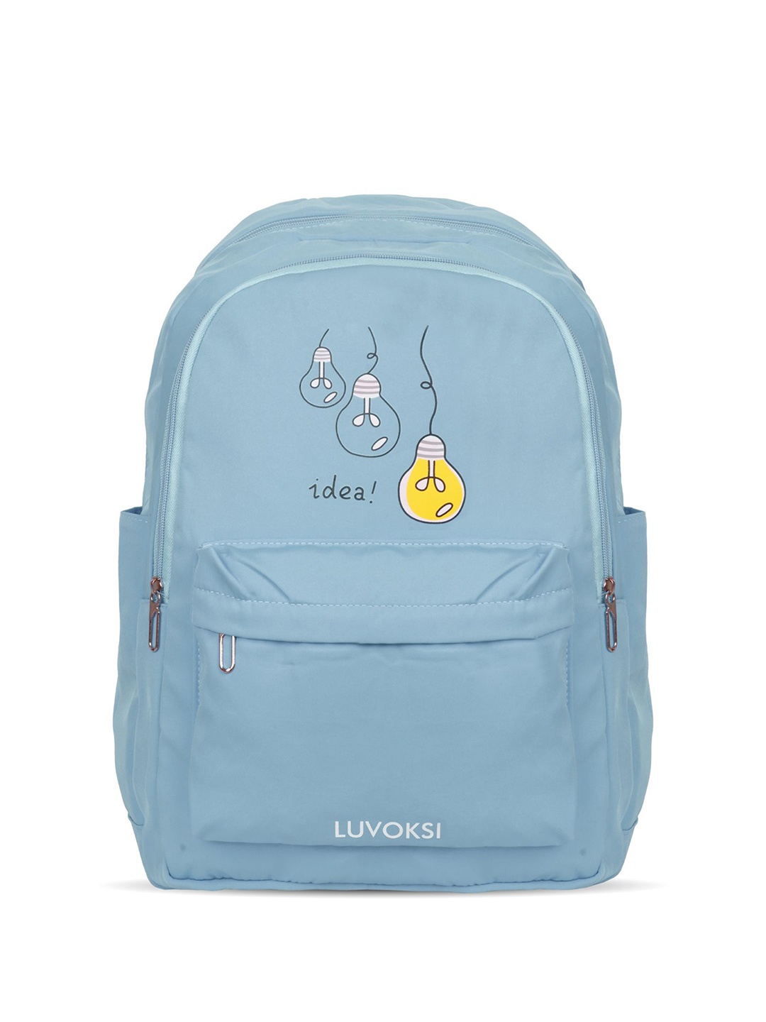 

Luvoksi Women Embroidered Backpack, Blue