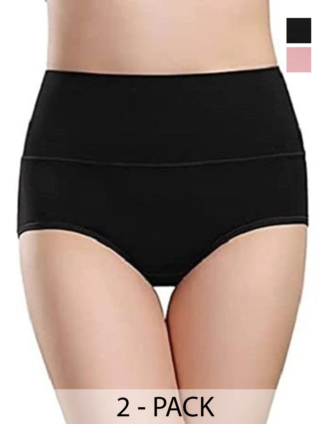 

Diving Deep Women Pack of 2 Cotton Assorted Hipster Briefs