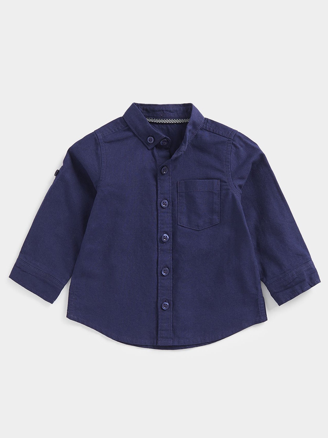 

mothercare Boys Opaque Casual Shirt, Navy blue