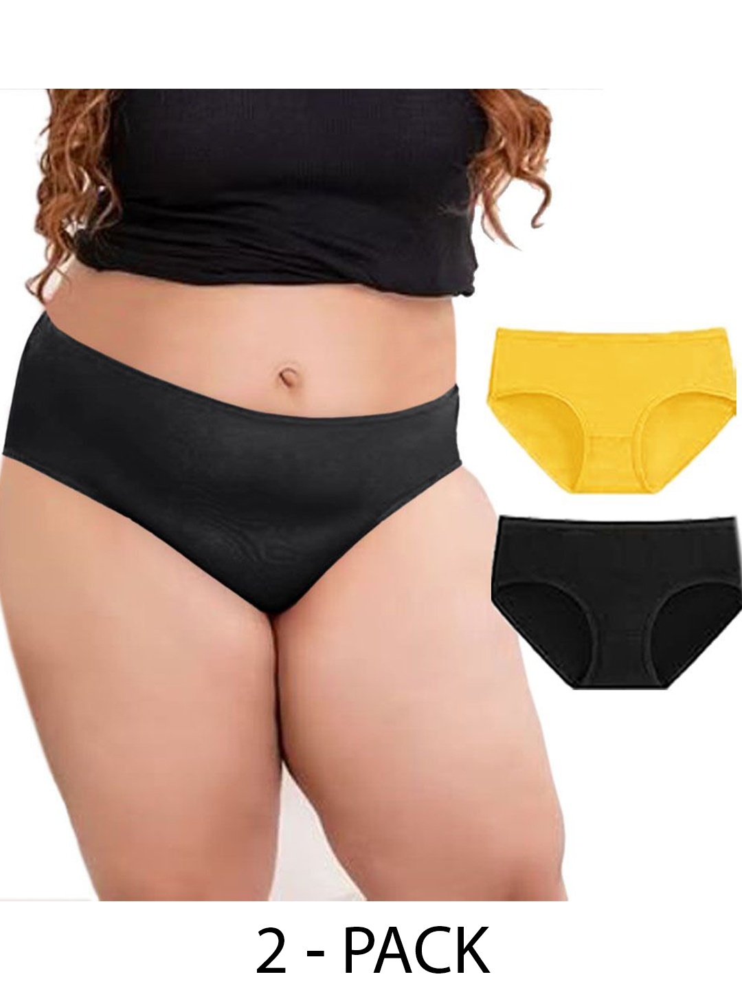 

Diving Deep Women Pack of 2 Assorted Hipster Briefs