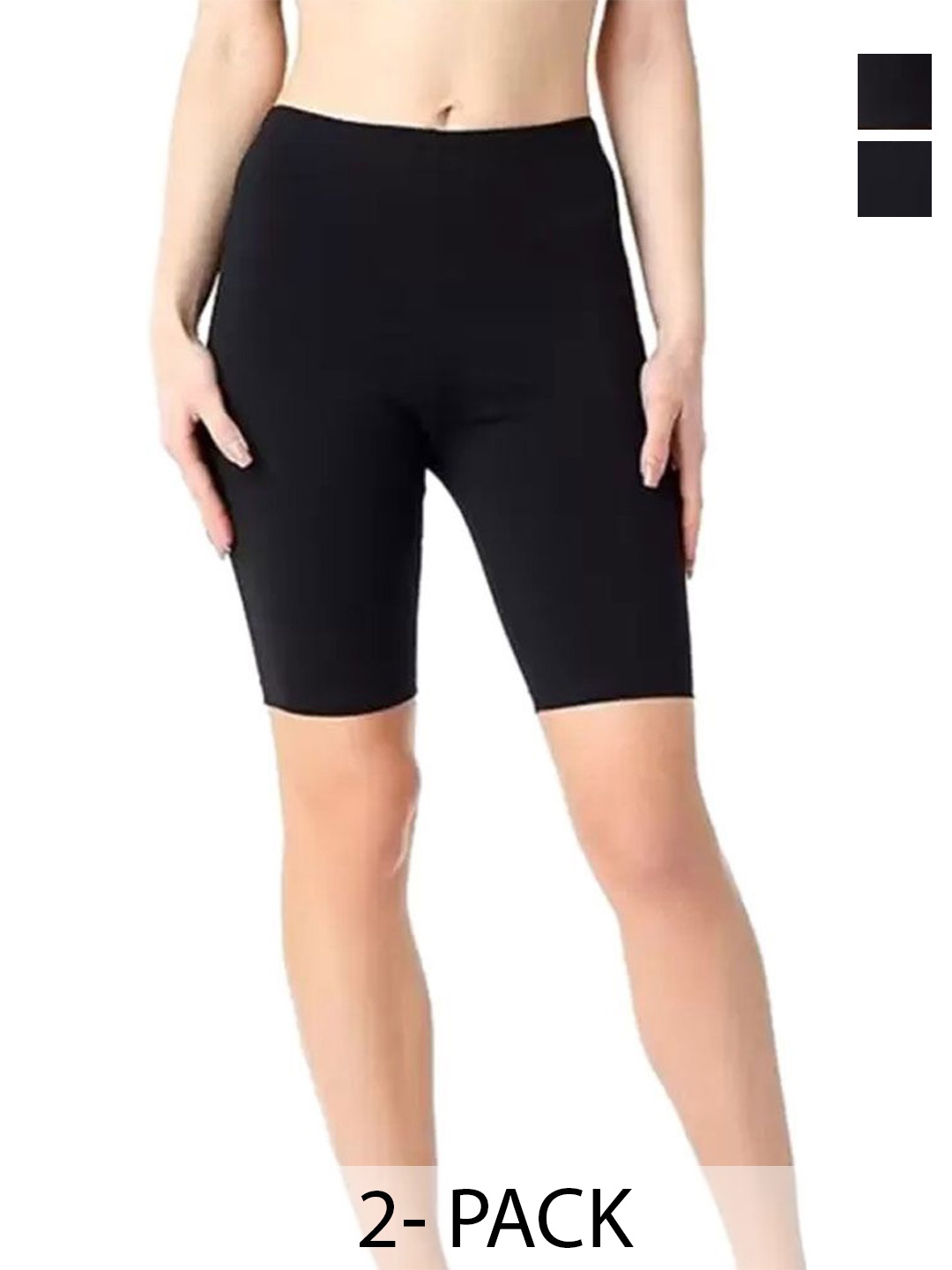 

Diving Deep Women Pack Of 2 Cotton Boy Shorts Briefs, Assorted