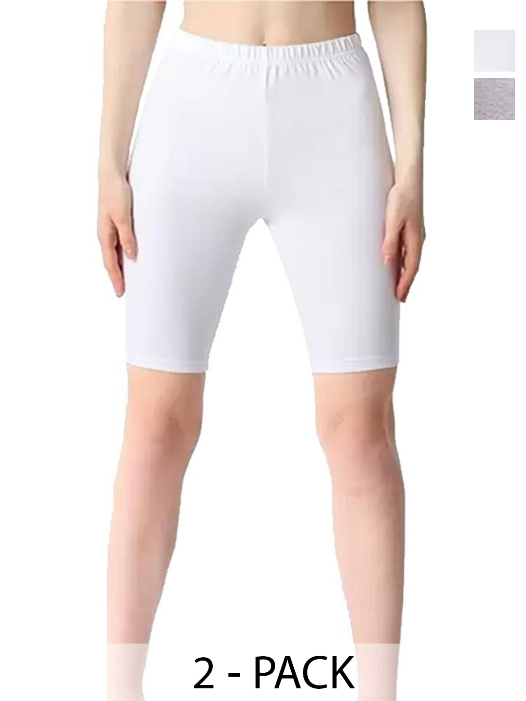 

Diving Deep Women Pack of 2 Boy Shorts Briefs, White