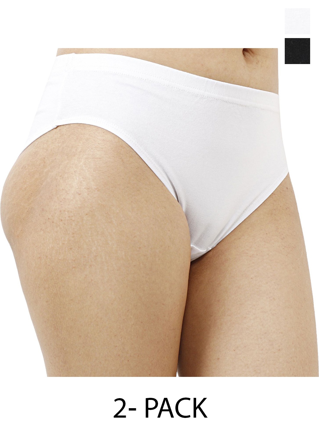 

Diving Deep Women Pack of 2 Cotton Hipster Briefs, Assorted