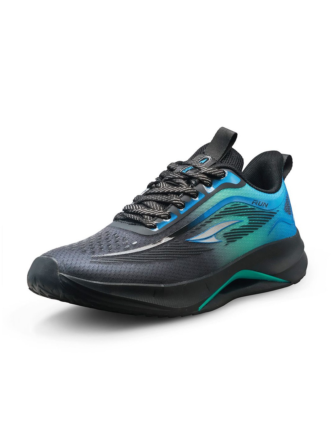 

ASIAN Men Quantum Mesh Running Non-Marking Shoes, Black