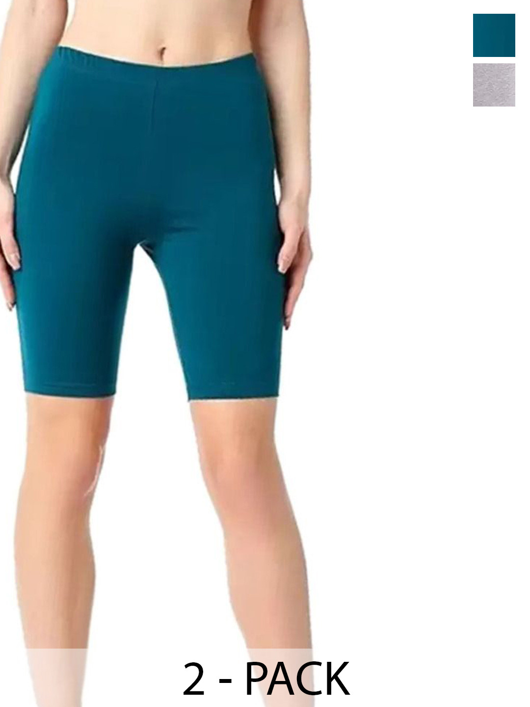 

Diving Deep Women Pack of 2 Cotton Boy Shorts Briefs, Assorted