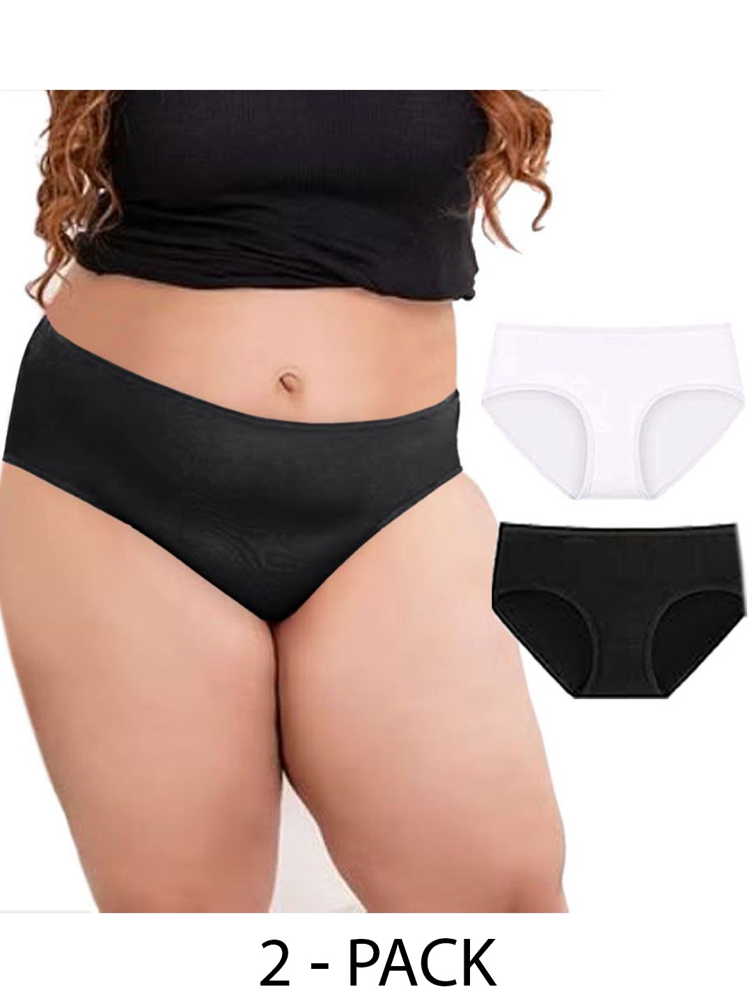 

Diving Deep Women Pack of 2 Assorted Hipster Briefs