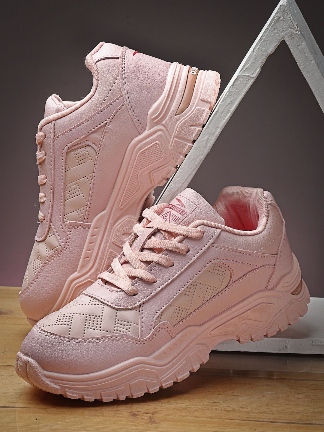 

ASIAN Women Flora Running Non-Marking Shoes, Pink