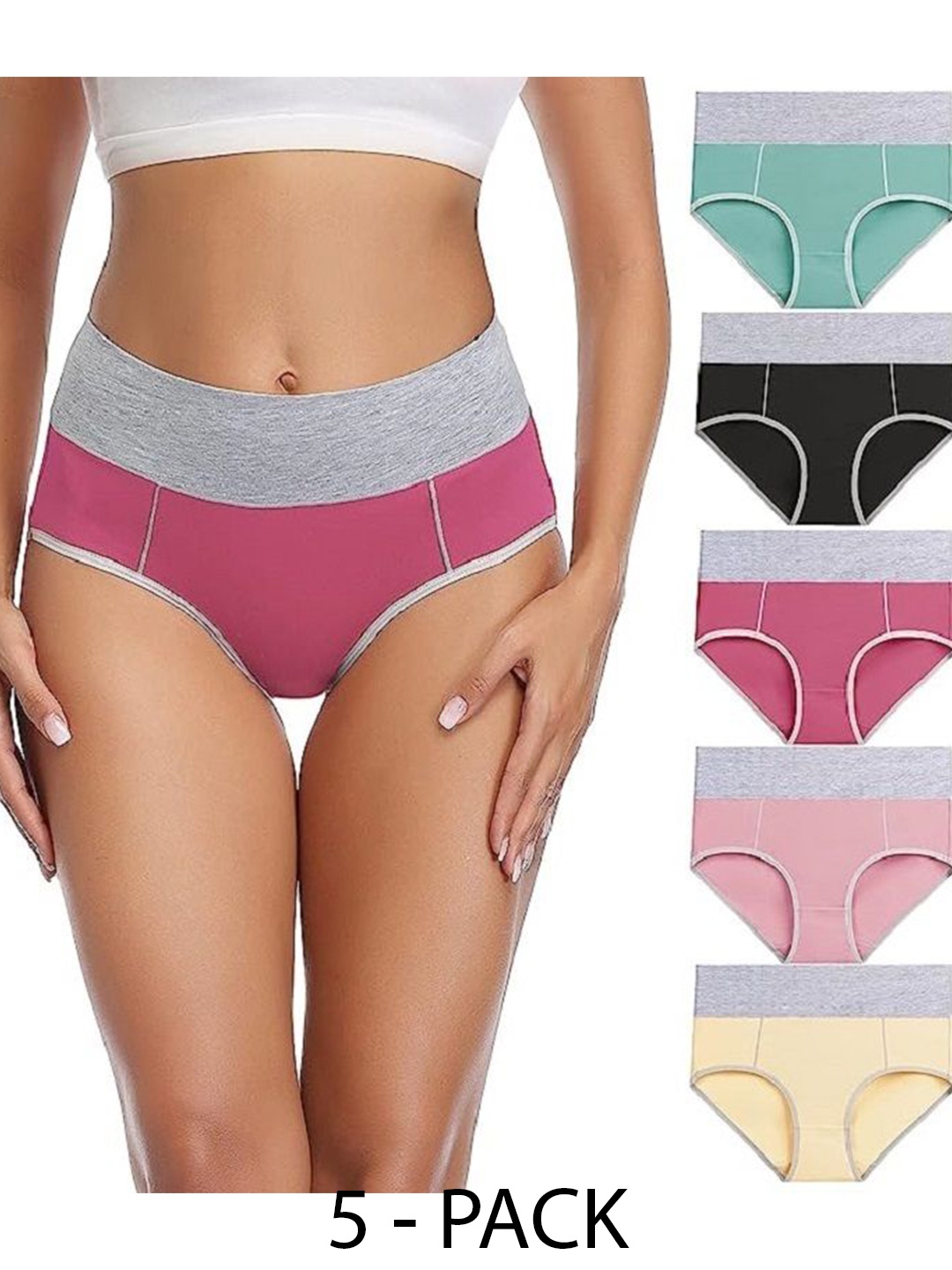 

Diving Deep Pack of 5 Hipster Briefs, Assorted