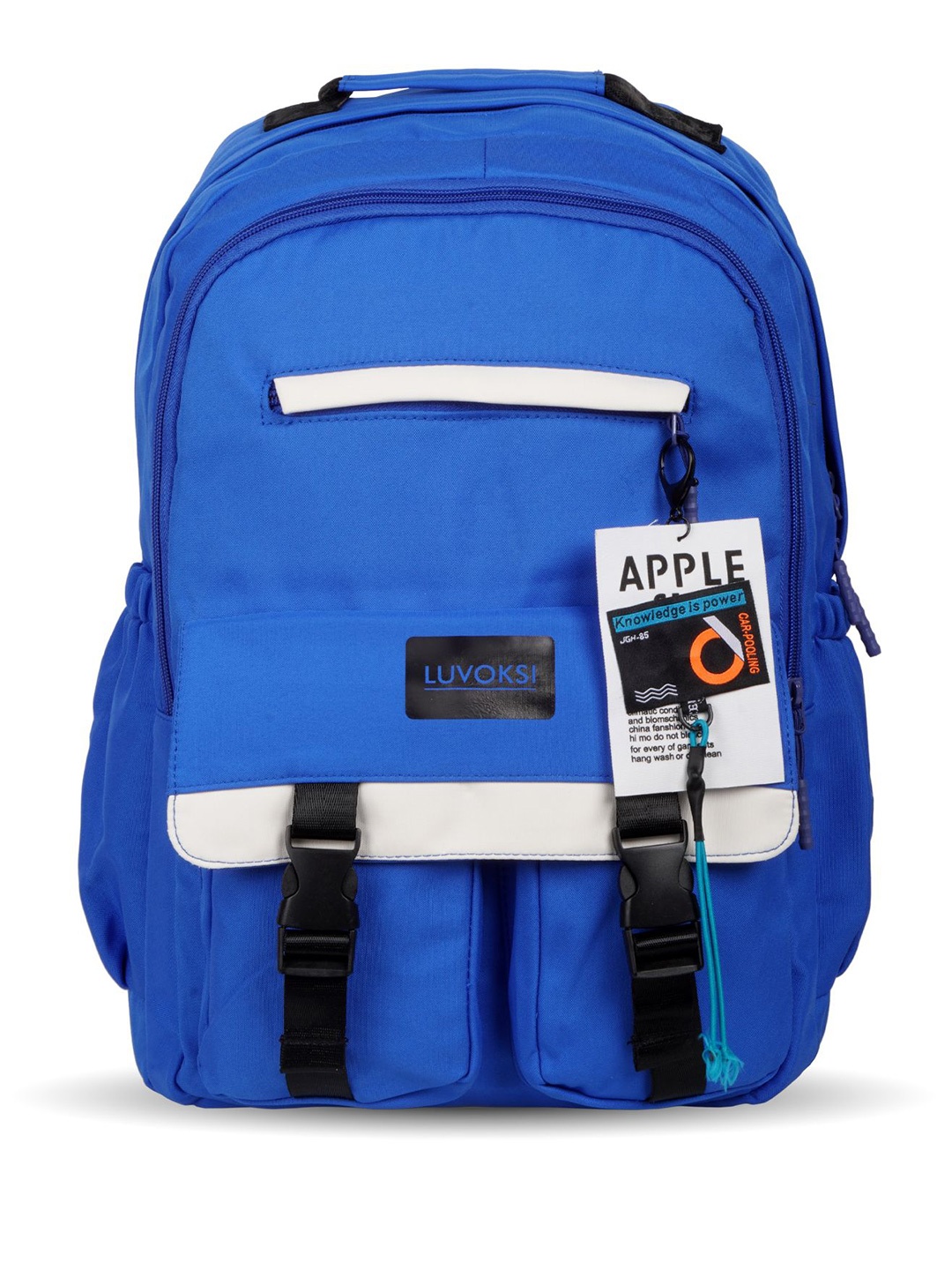 

Luvoksi Women Embroidered Backpack, Blue