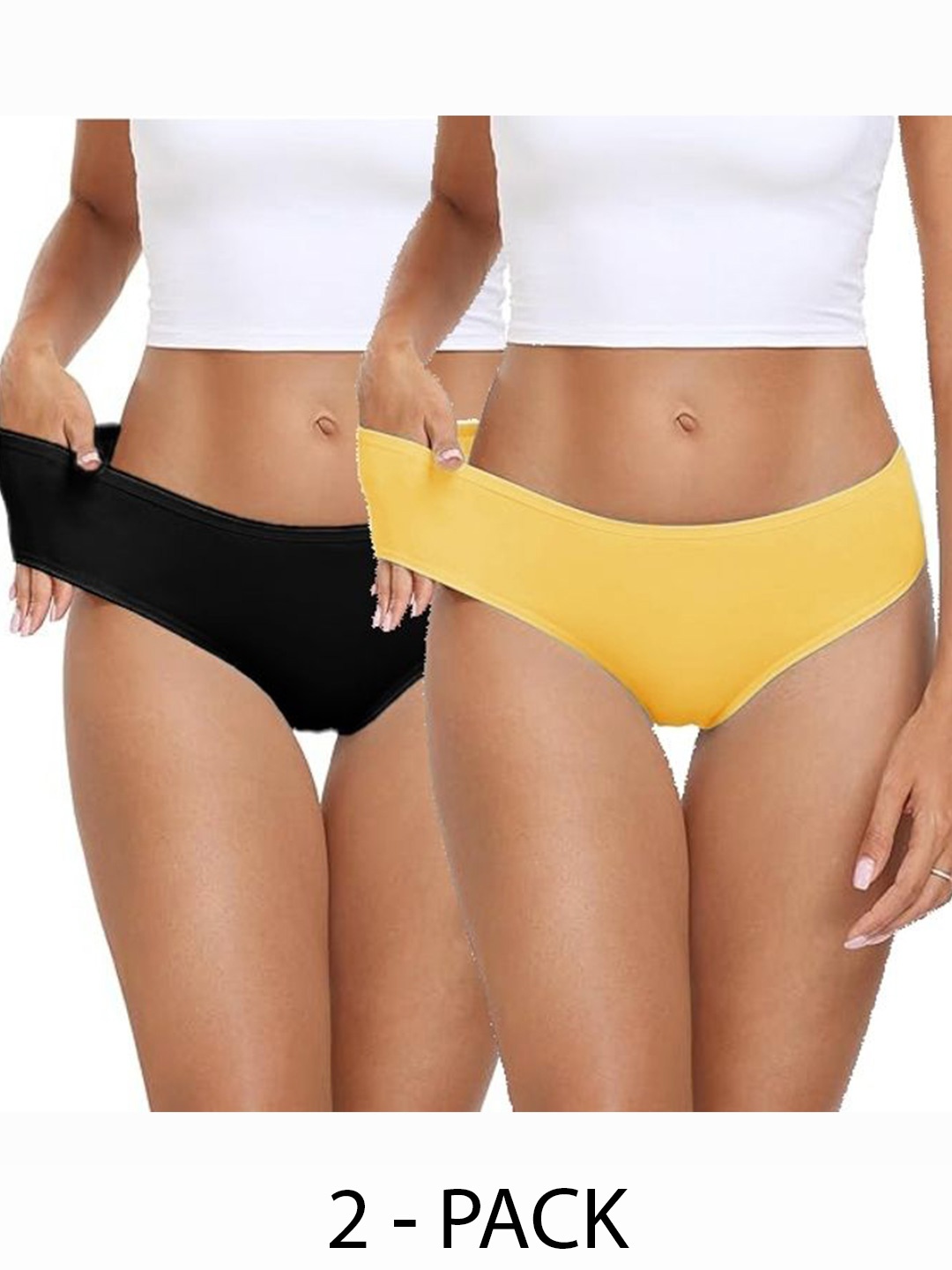 

Diving Deep Women Pack of 2 Hipster Briefs, Assorted