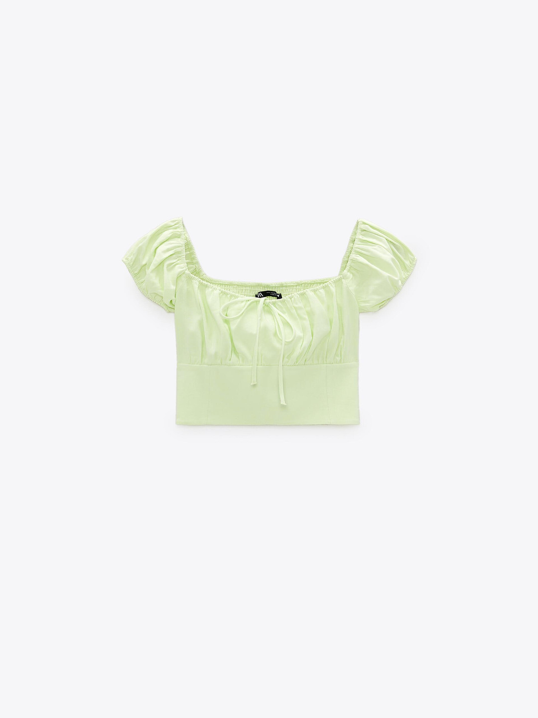 

ZARA Women Floral Casual Shirt, Green