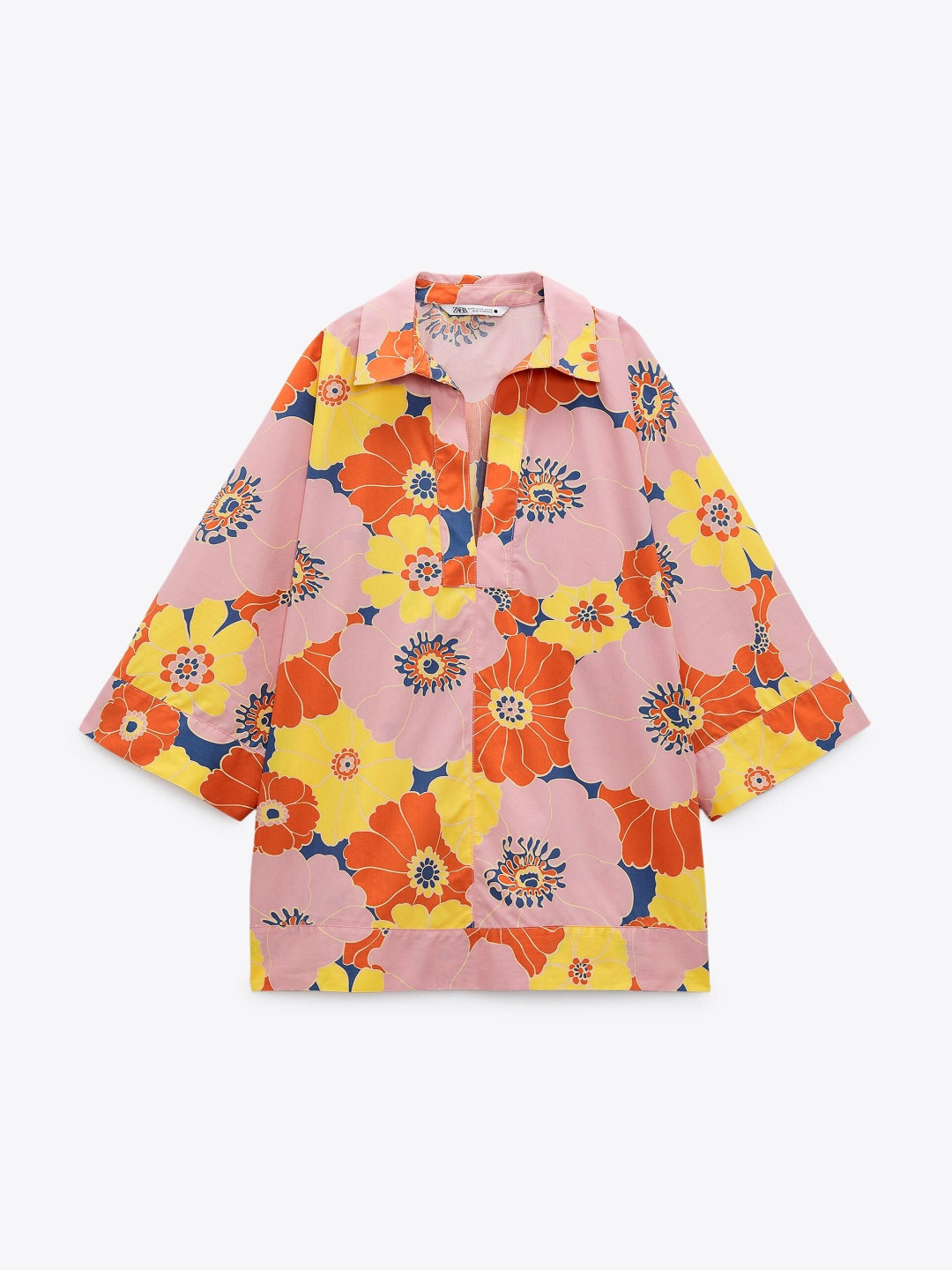

ZARA Women Floral Printed Casual Shirt, Multi