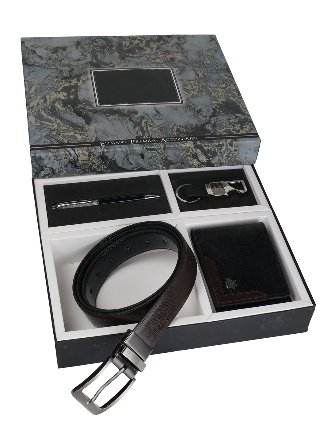

SAZARA Men Accessory Gift Set, Brown