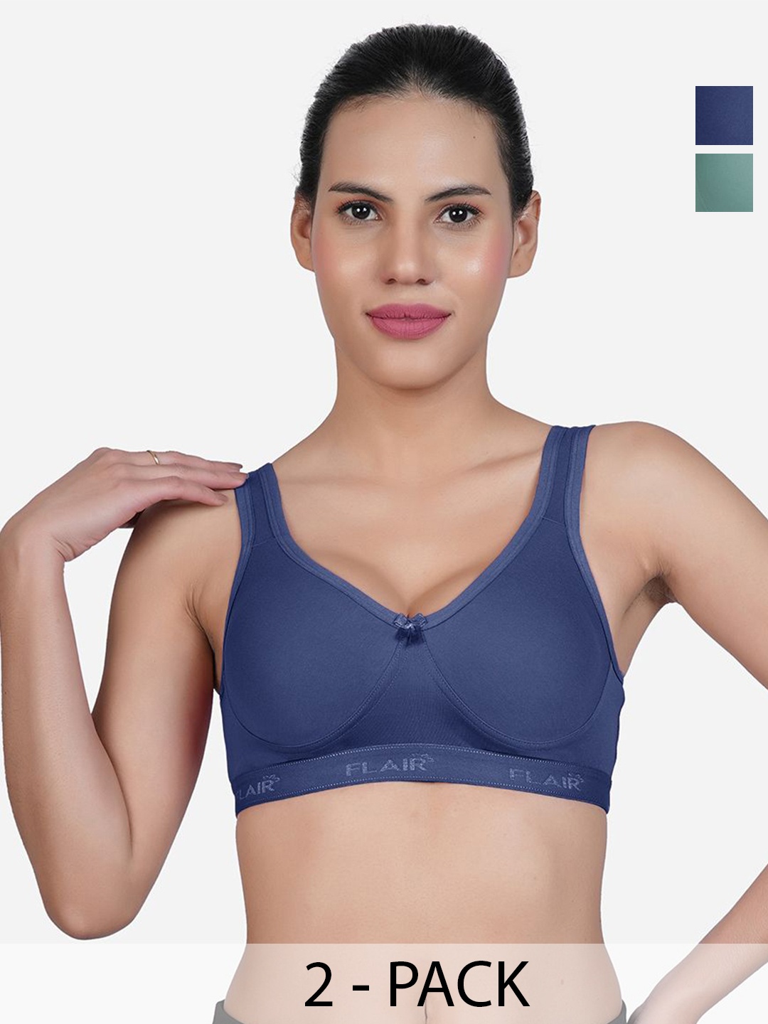 

SHYAM SONS FLAIR Bra Full Coverage, Green