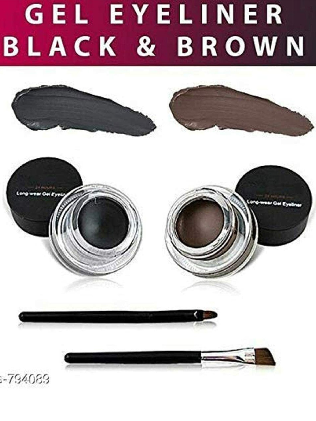 

Lenon Long Wear Gel Eyeliner - Black & Brown