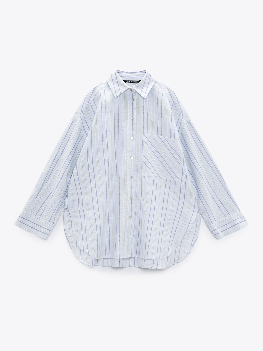 

ZARA Women Striped Casual Shirt, Multi